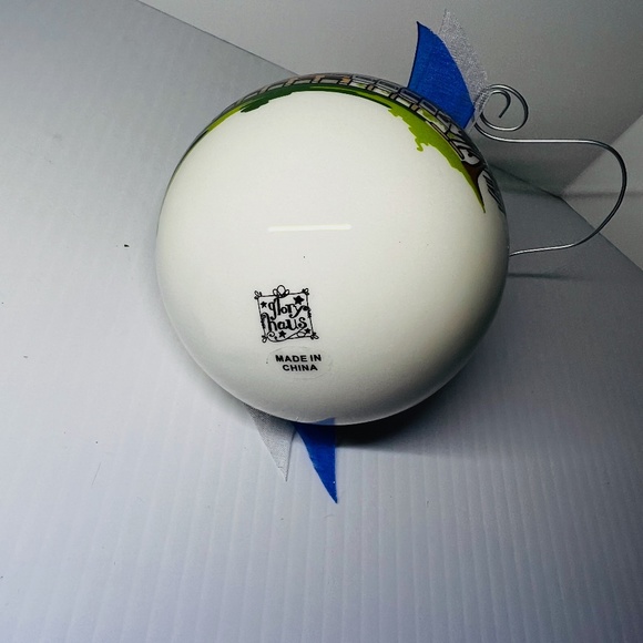 Auburn University War Eagle Christmas Ornament Glory Haus Kalyn Dunks Porcelain - Picture 7 of 16